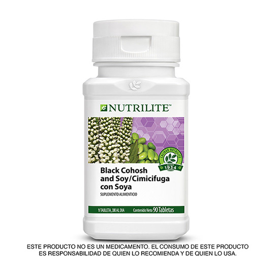 Nutrición de la mujer en etapas madurasBlack Cohosh/Cimifuga con soya