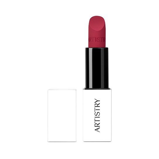 Artistry Go Vibrant Lipstick acabado matte Road Trip Red Amway México.