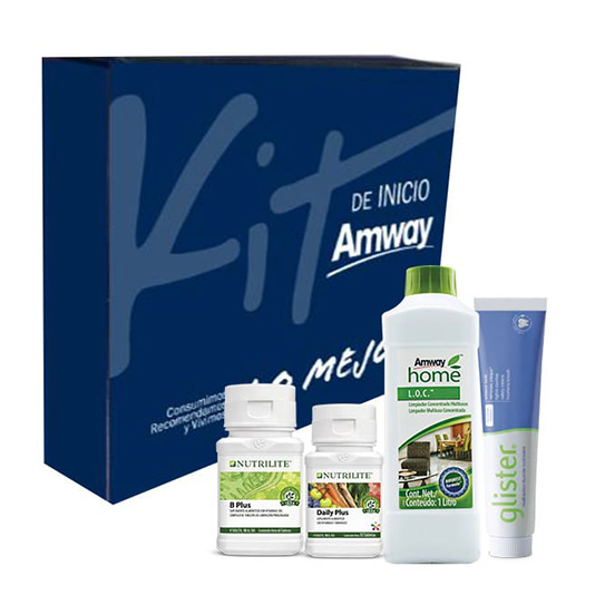 Kit de Inicio 25 puntos Amway México.